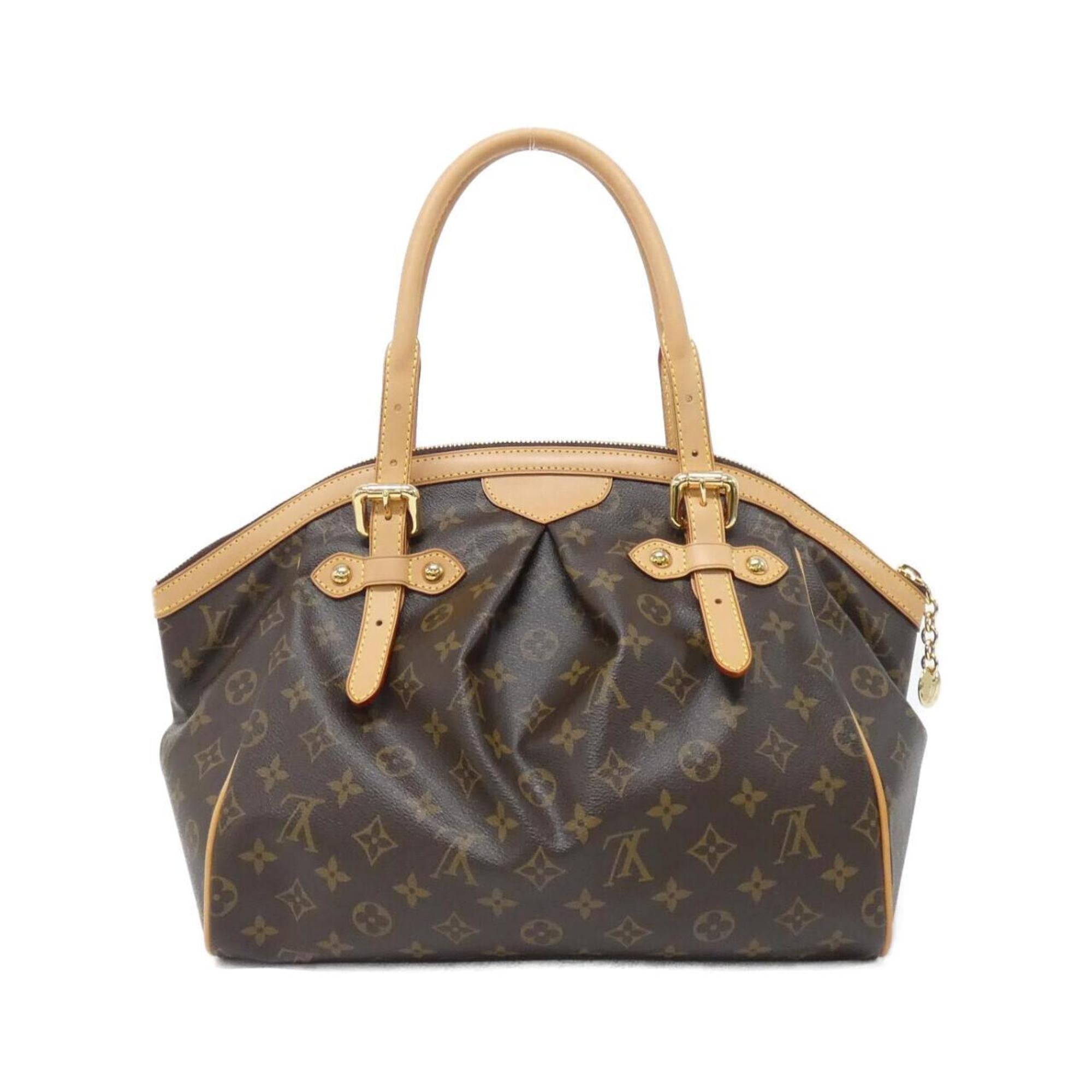 Louis Vuitton Marron Coated Canvas Shoulder Bag (Pre-Owned)