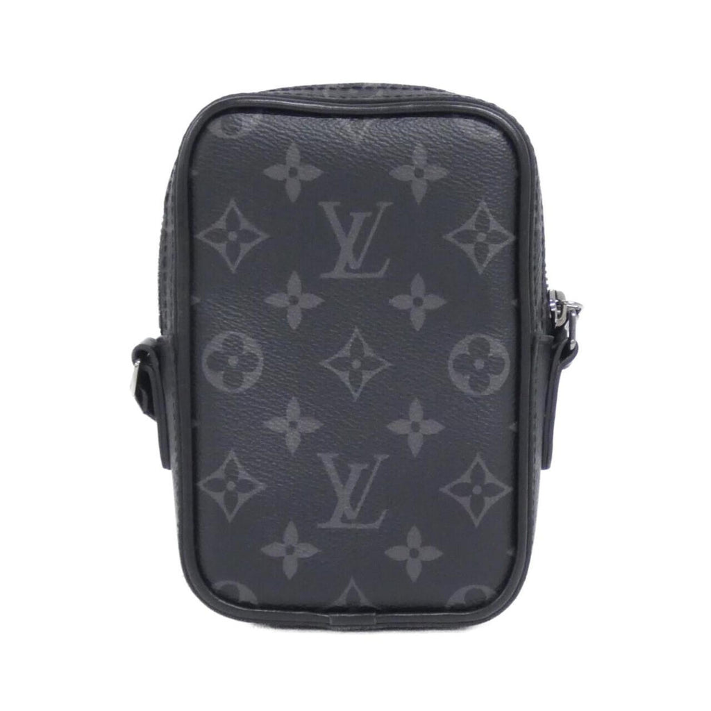 Louis Vuitton Monogram Eclipse Black Coated Canvas Shoulder Bag (Pre-Owned)