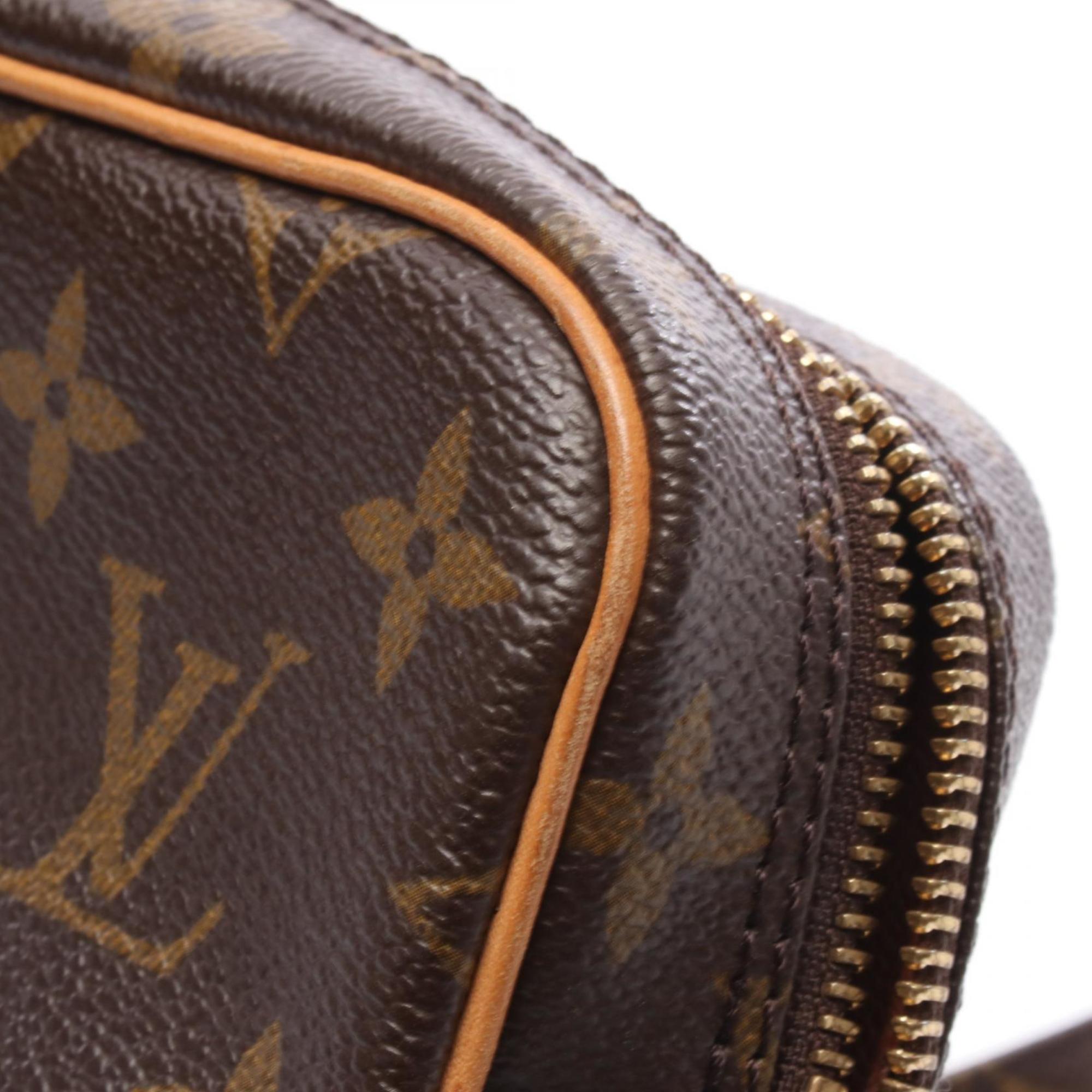 Louis Vuitton Brown Monogram Coated Canvas Shoulder Bag (Pre-Owned)