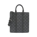 Louis Vuitton Black Coated Canvas Handbag (Pre-Owned)