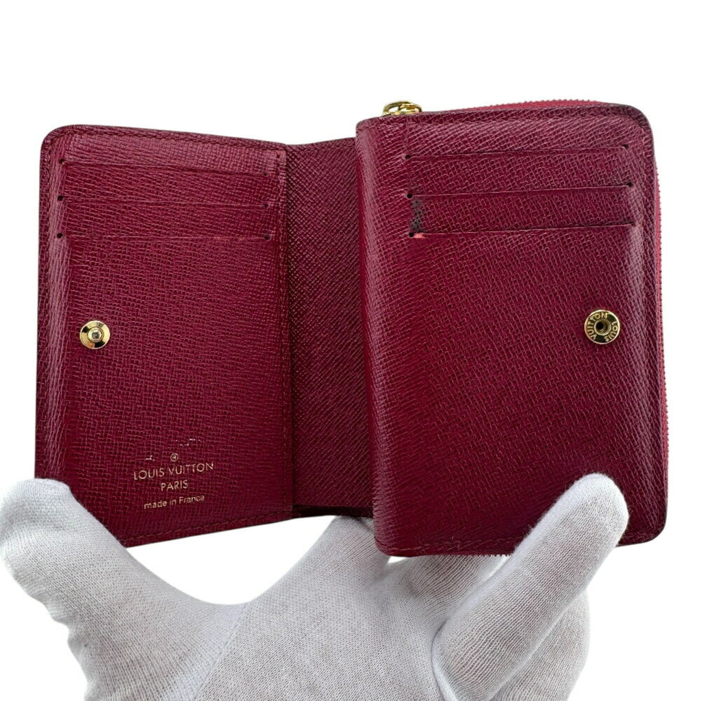 Louis Vuitton Pink Leather Wallet (Bi-Fold) (Pre-Owned)