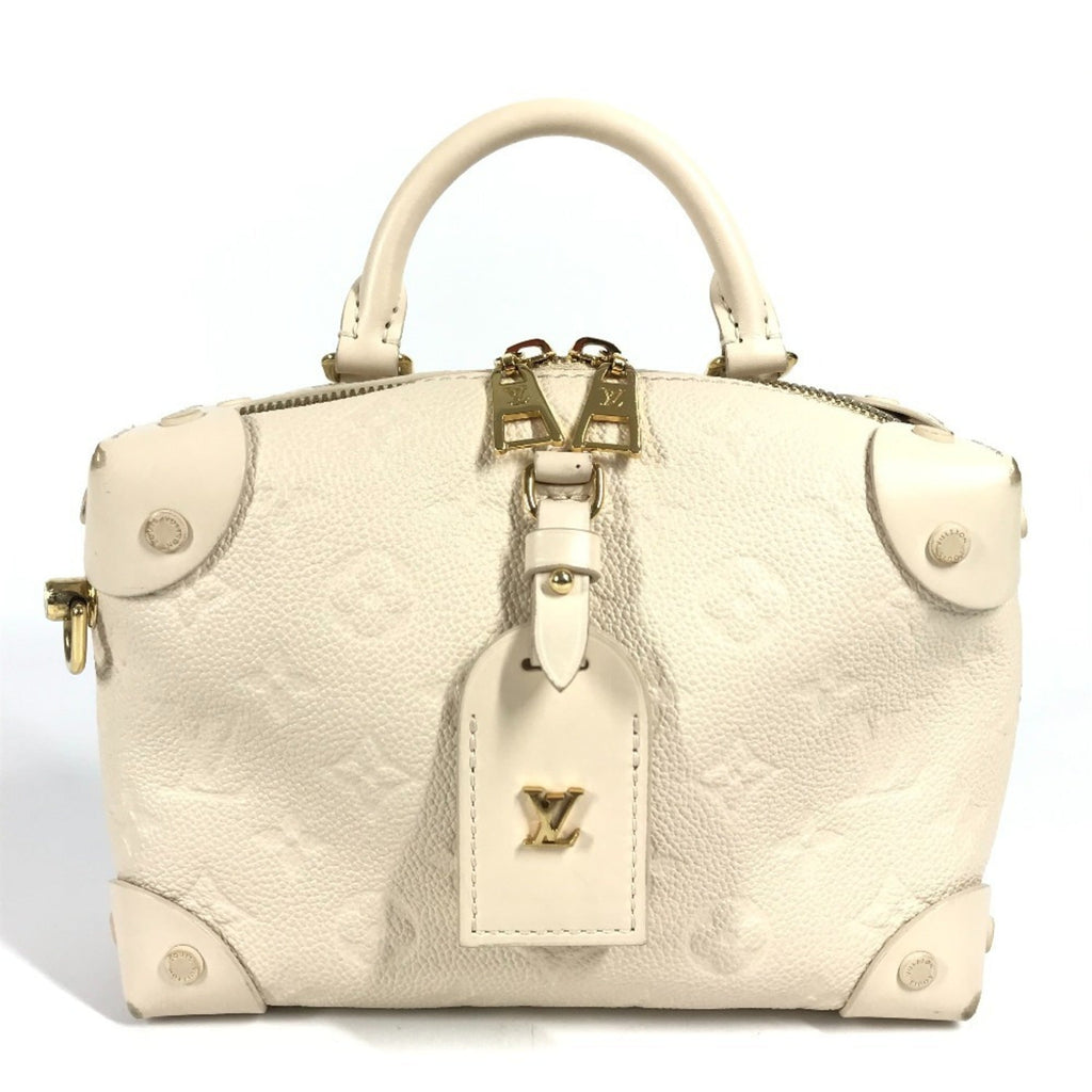 Louis Vuitton White Monogram Empreinte Handbag (Pre-Owned)