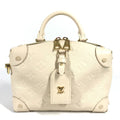 Louis Vuitton White Monogram Empreinte Handbag (Pre-Owned)