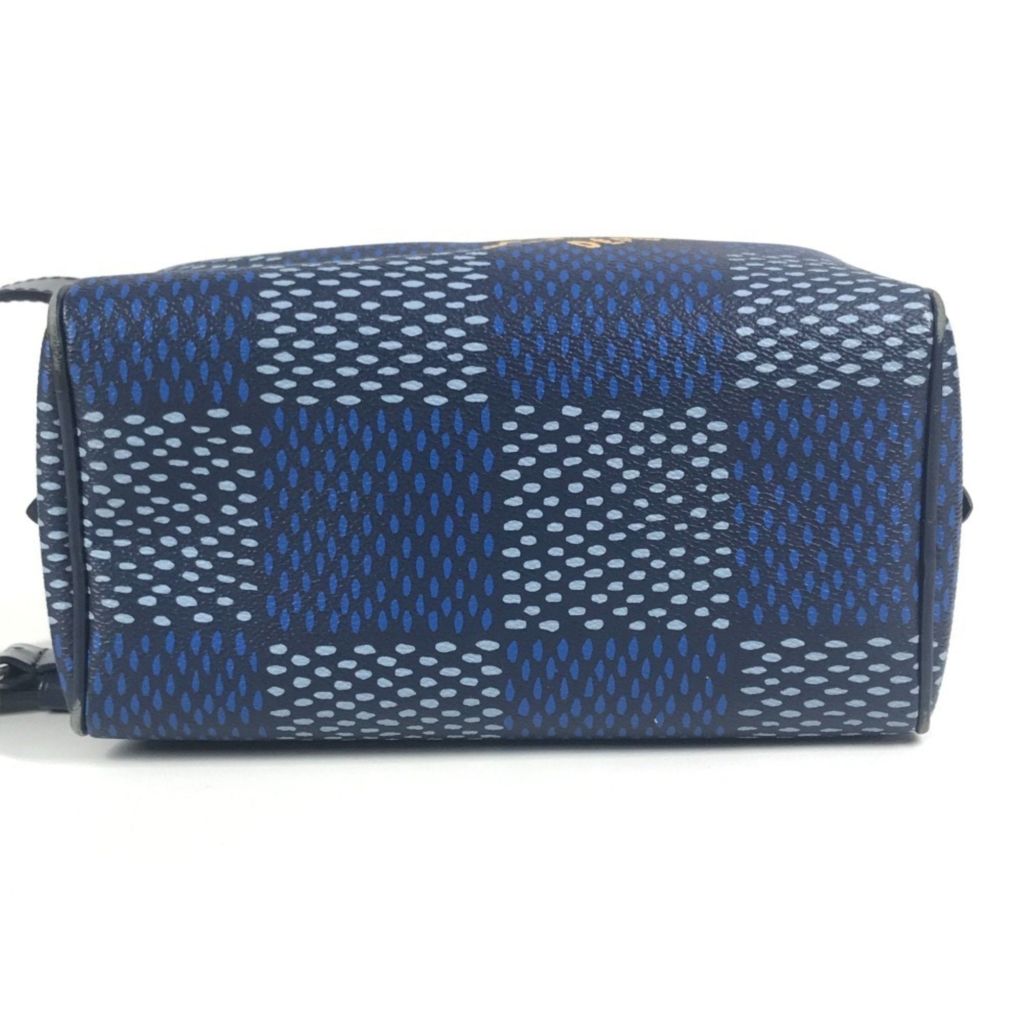 Louis Vuitton Blue Damier Canvas Clutch Bag (Pre-Owned)