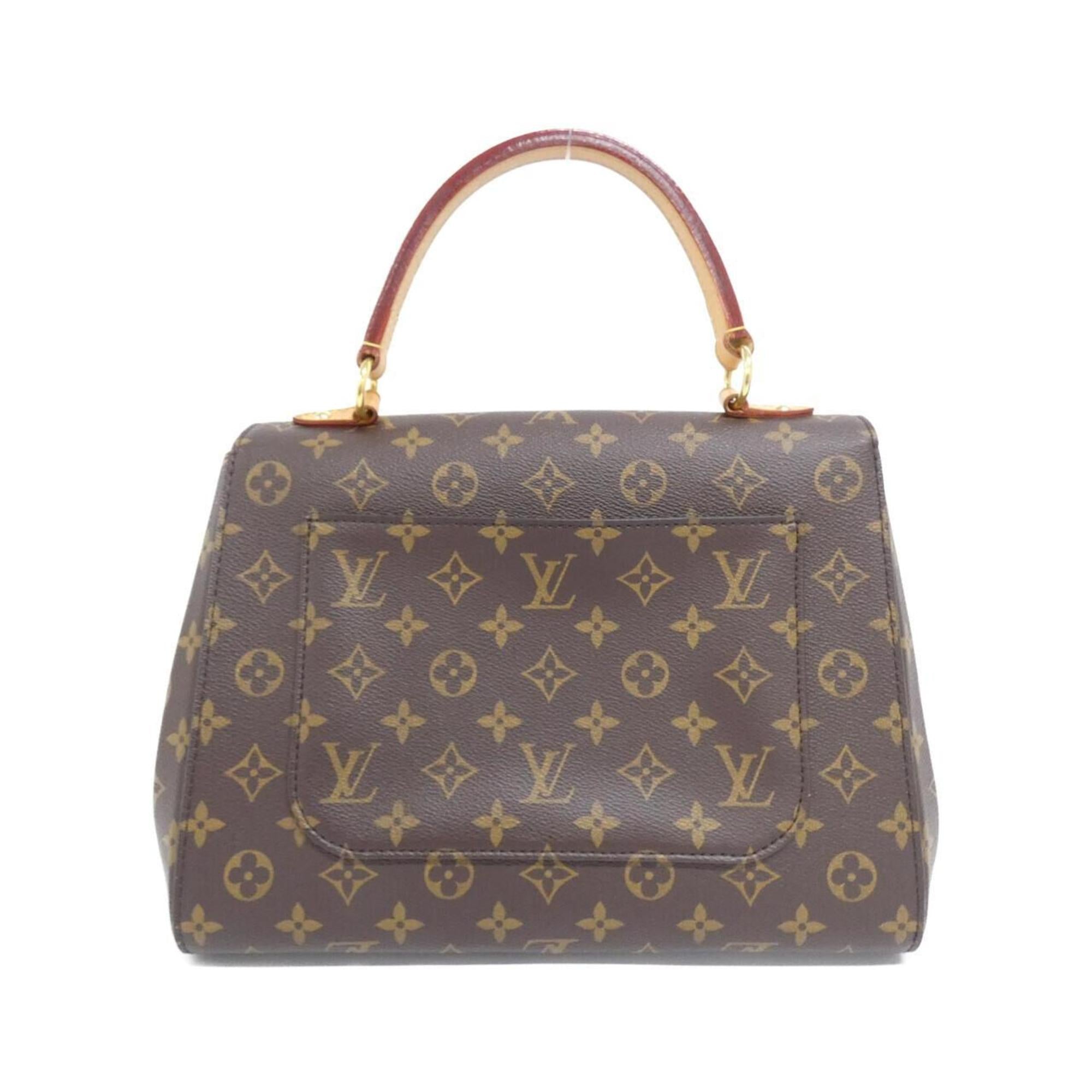 Louis Vuitton Marron Coated Canvas Handbag (Pre-Owned)
