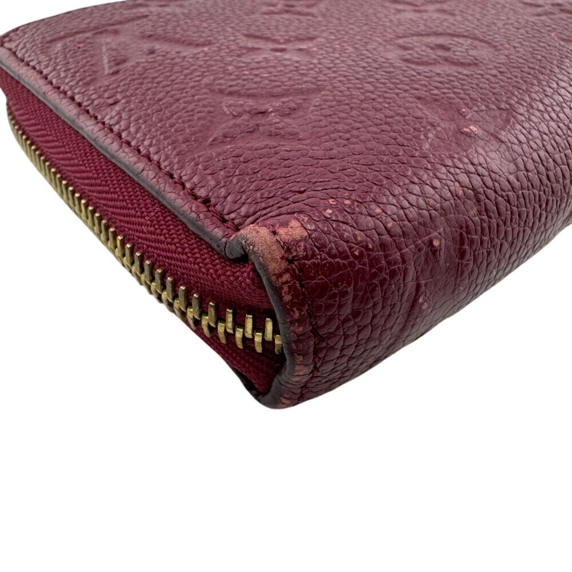Louis Vuitton Aurore Leather Long Wallet (Bi-Fold) (Pre-Owned)
