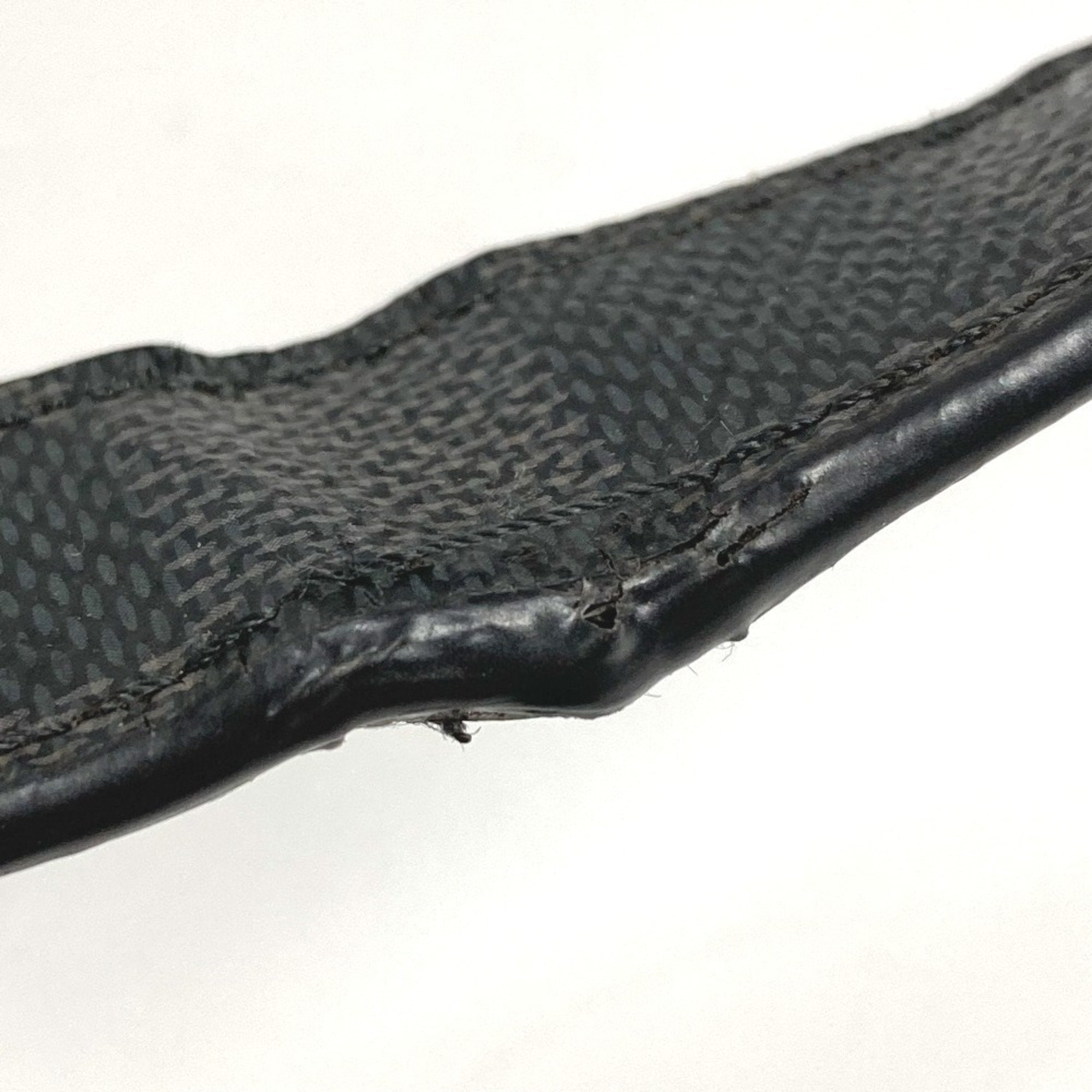 Louis Vuitton Black Damier Graphite Shoulder Bag (Pre-Owned)