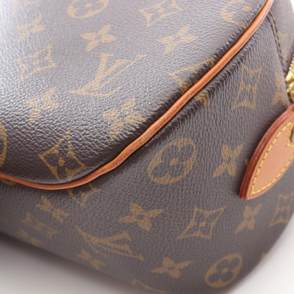 Louis Vuitton Brown Monogram Coated Canvas Shoulder Bag (Pre-Owned)