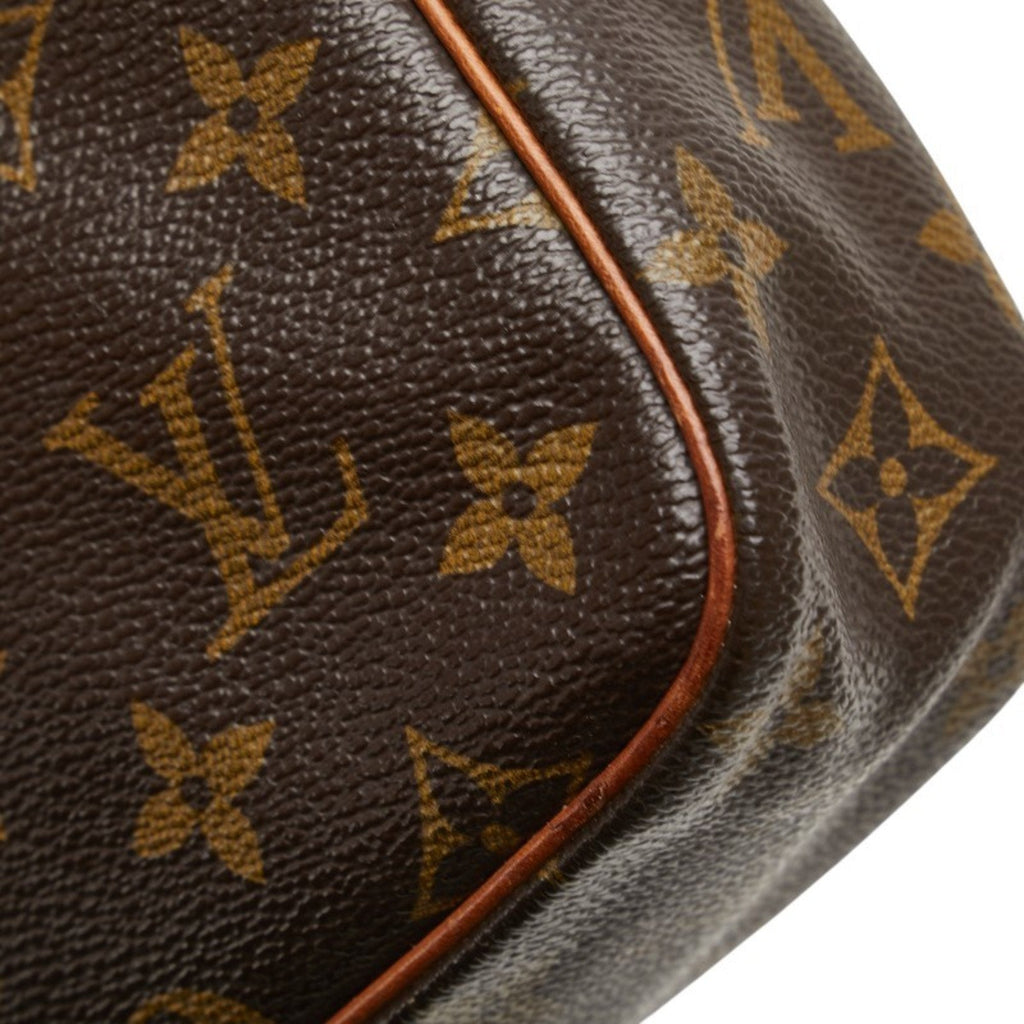 Louis Vuitton Brown Pvc Leather Clutch Bag Handbag (Pre-Owned)