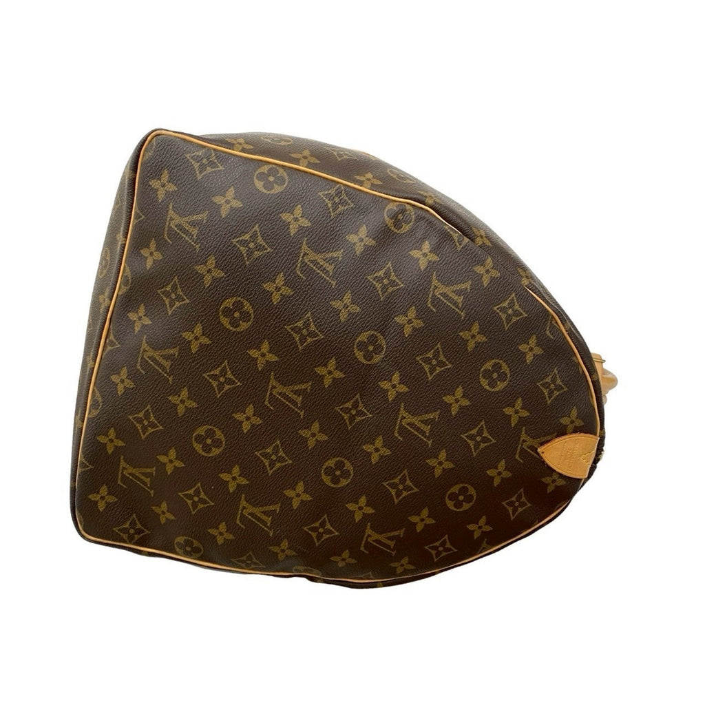 Louis Vuitton Brown Leather Pvc Boston Bag Handbag (Pre-Owned)