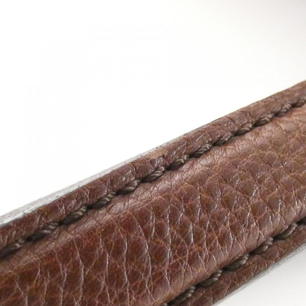 Louis Vuitton Mahina Cognac Leather Shoulder Bag (Pre-Owned)