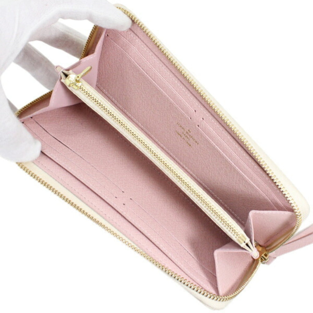 Louis Vuitton Damier Azur Rose Ballerine Damier Azur Long Wallet (Bi-Fold) (Pre-Owned)