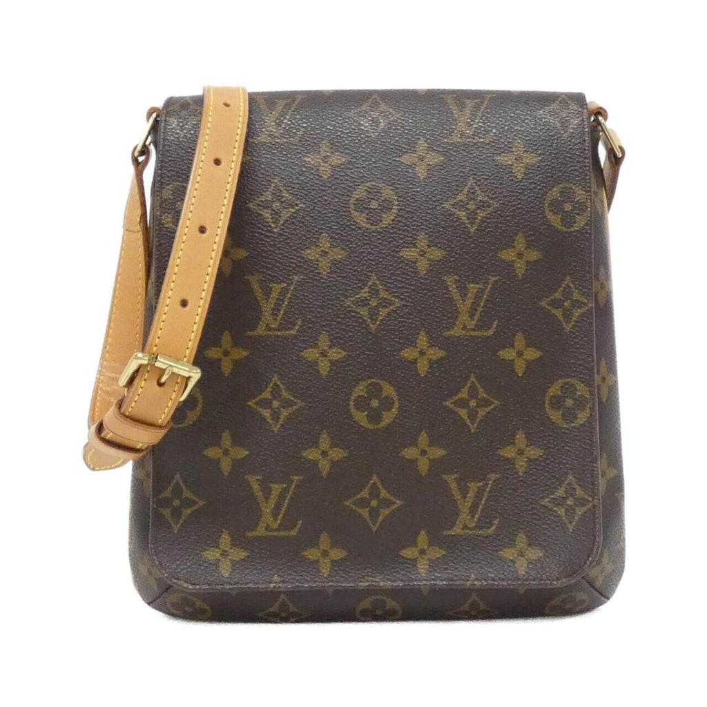 Louis Vuitton Marron Coated Canvas Shoulder Bag (Pre-Owned)