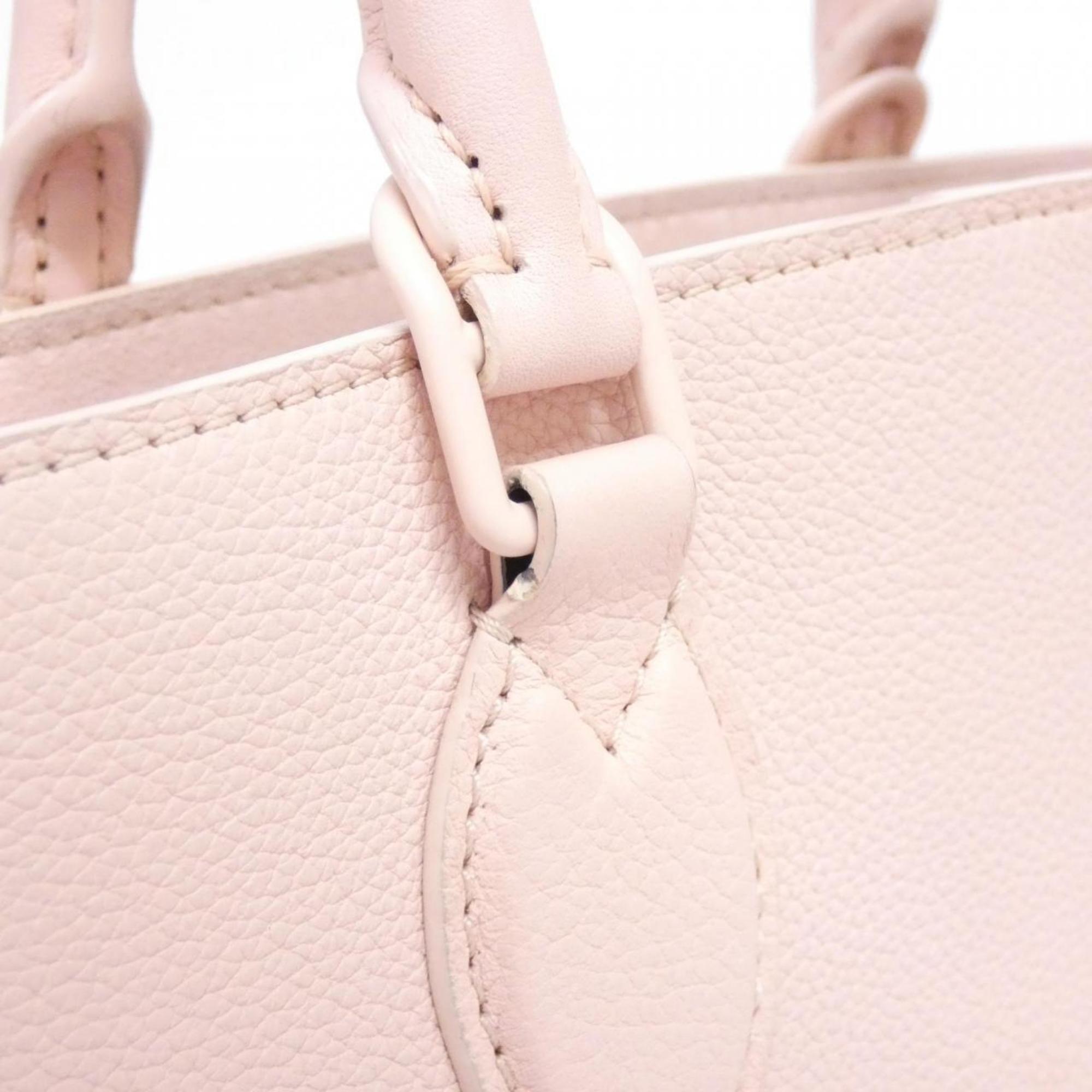 Louis Vuitton Pink Rose Leather Handbag (Pre-Owned)