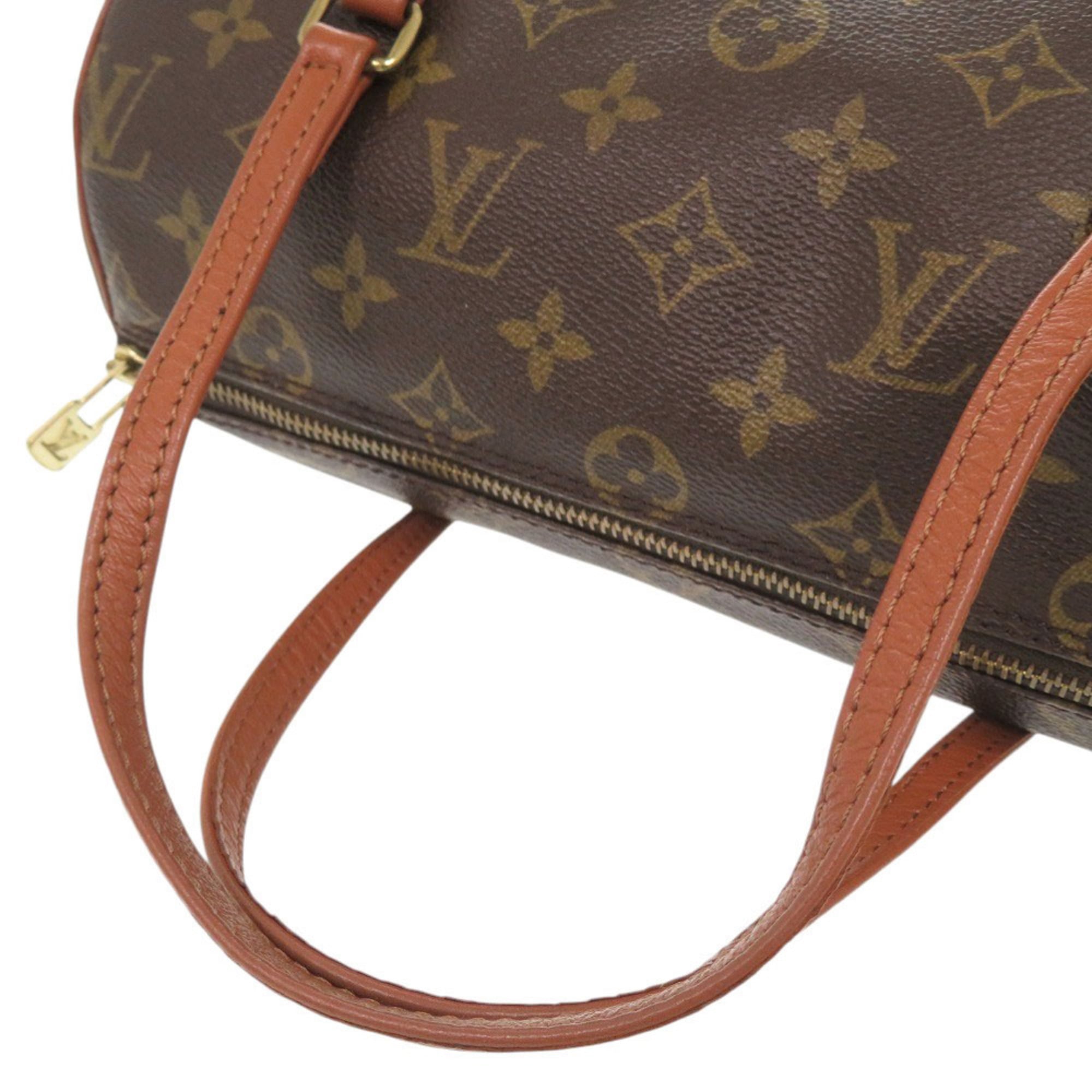 Louis Vuitton Brown Monogram Canvas Handbag (Pre-Owned)
