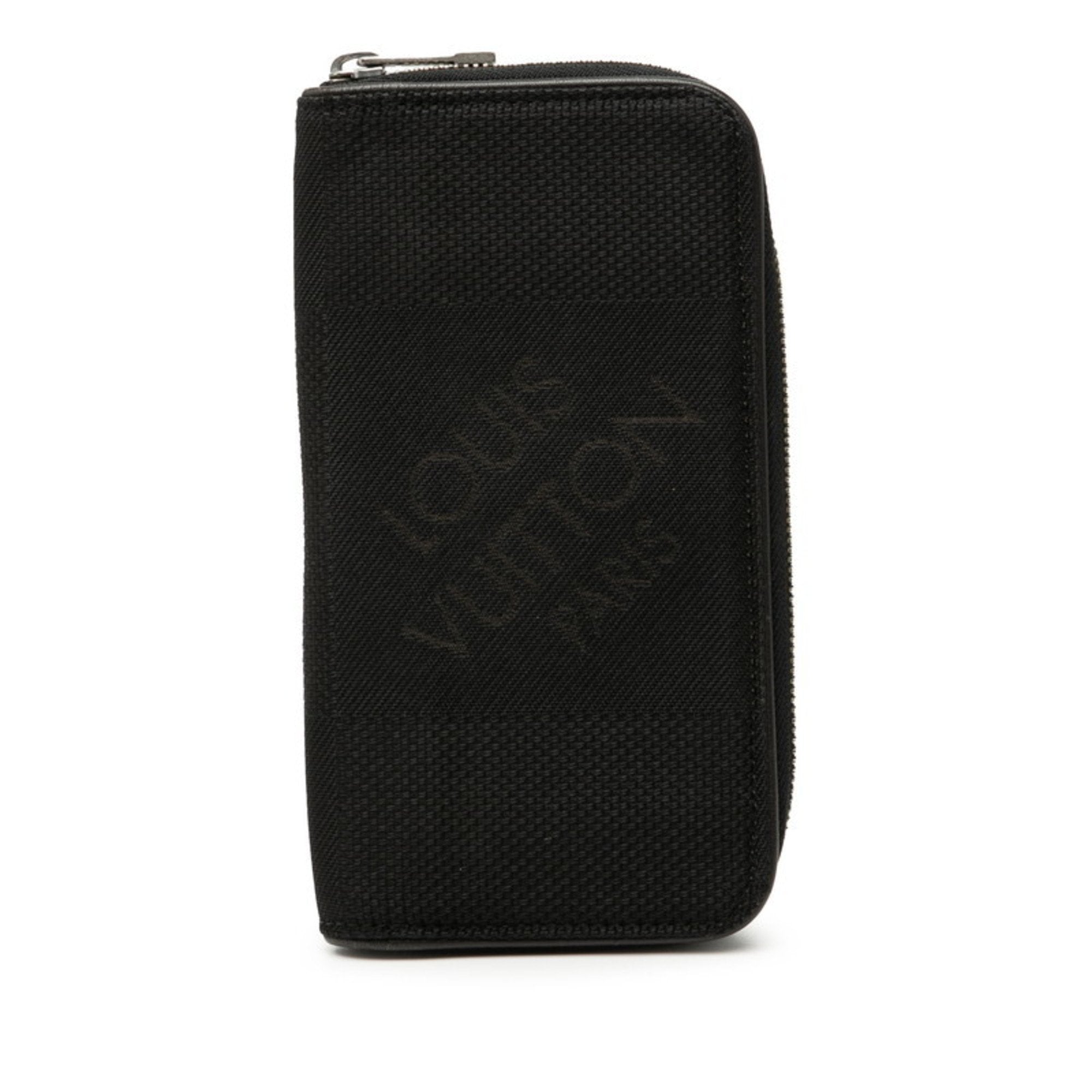 Louis Vuitton Damier Geant Black Noir Canvas Leather Long Wallet (Bi-Fold) (Pre-Owned)