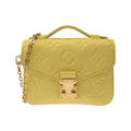 Louis Vuitton Yellow Leather Shoulder Bag (Pre-Owned)
