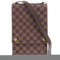 Louis Vuitton Brown Damier Canvas Shoulder Bag (Pre-Owned)