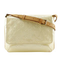 Louis Vuitton Off-White Pearl Monogram Vernis Shoulder Bag (Pre-Owned)