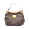 Louis Vuitton Brown Coated Canvas Leather Shoulder Bag (Pre-Owned)
