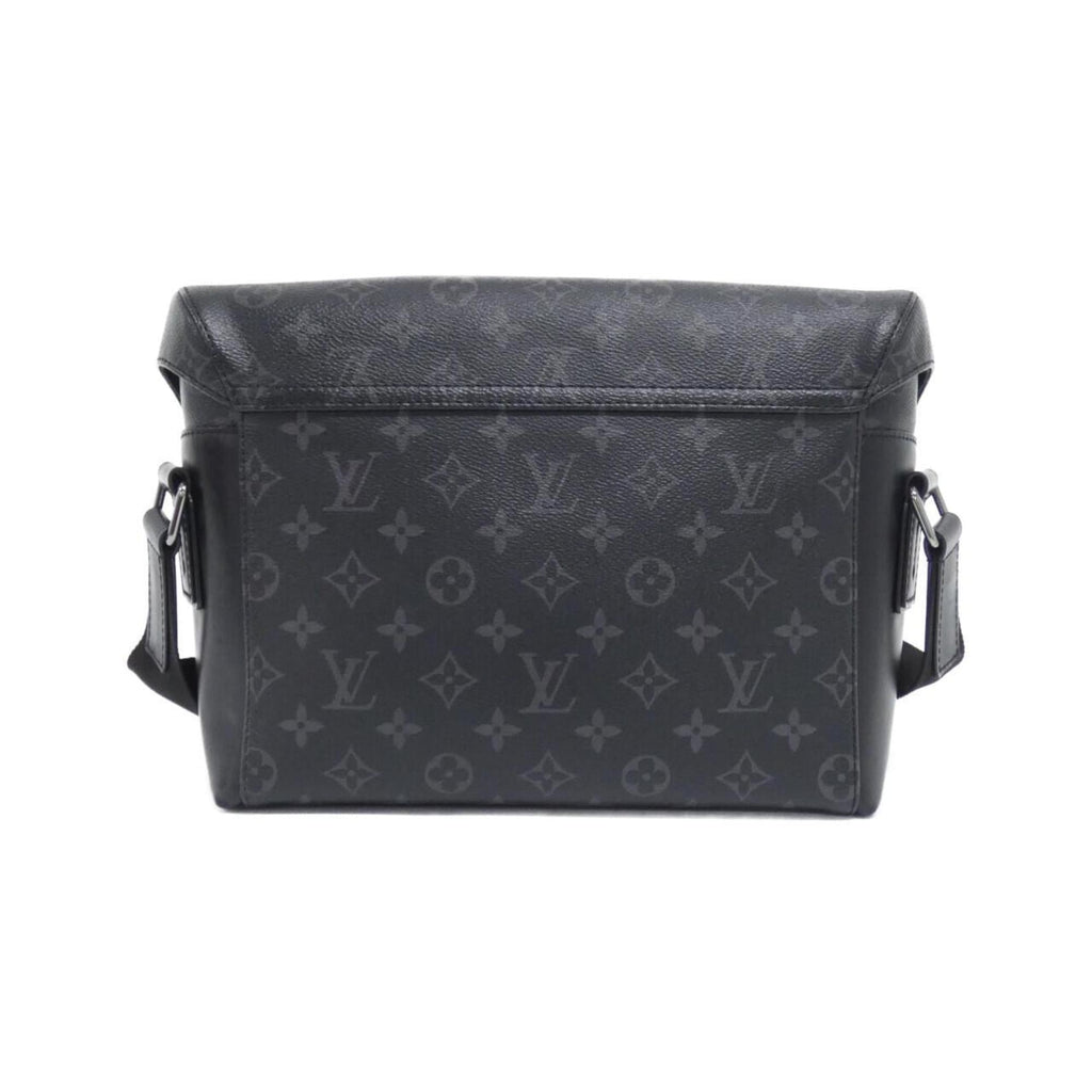 Louis Vuitton Black Coated Canvas Shoulder Bag (Pre-Owned)