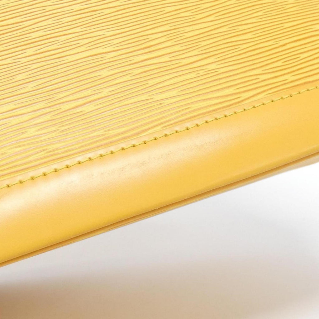 Louis Vuitton Yellow Leather Handbag (Pre-Owned)