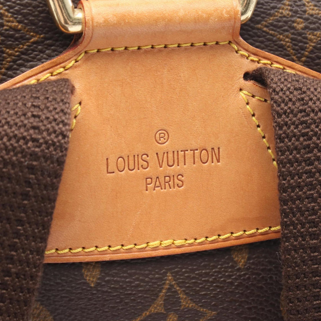 Louis Vuitton Brown Monogram Coated Canvas Backpack (Pre-Owned)