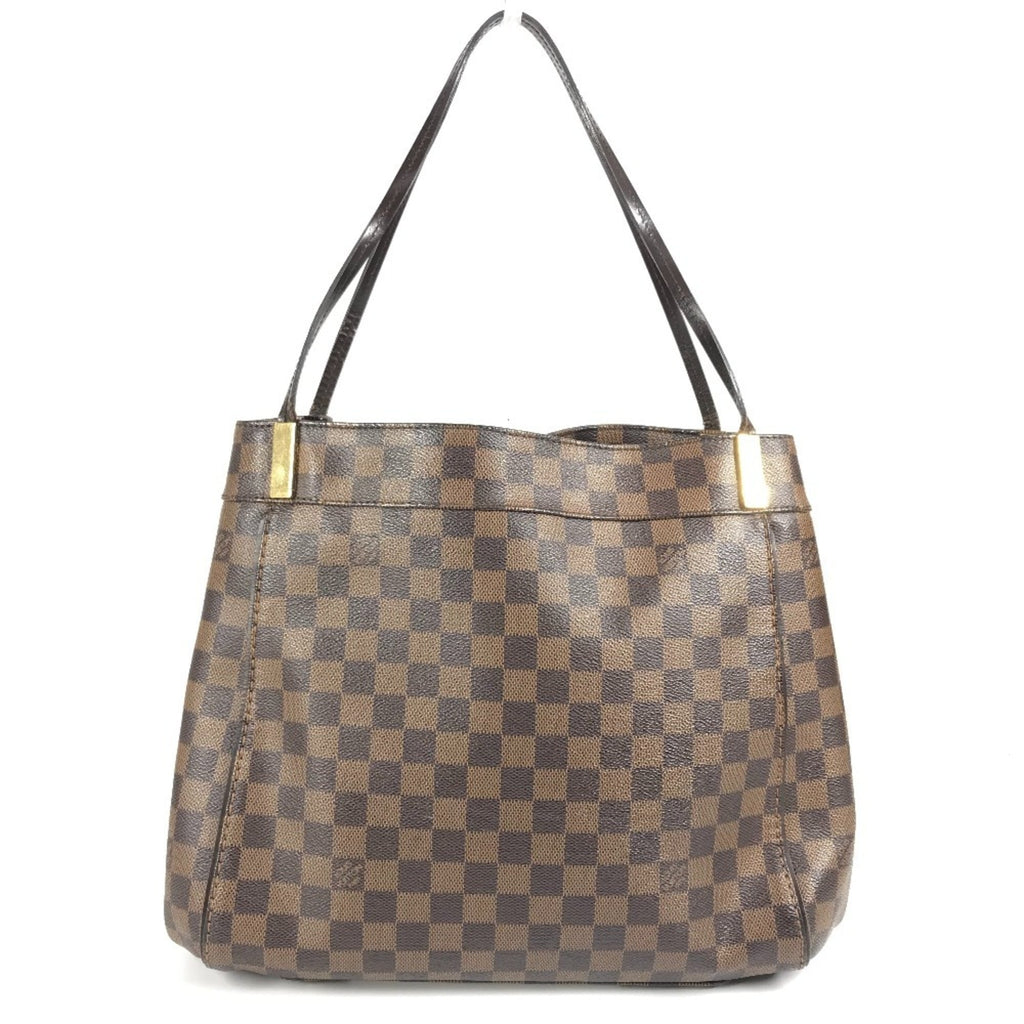 Louis Vuitton Damier Brown Ebene Damier Canvas Shoulder Bag Tote Bag (Pre-Owned)