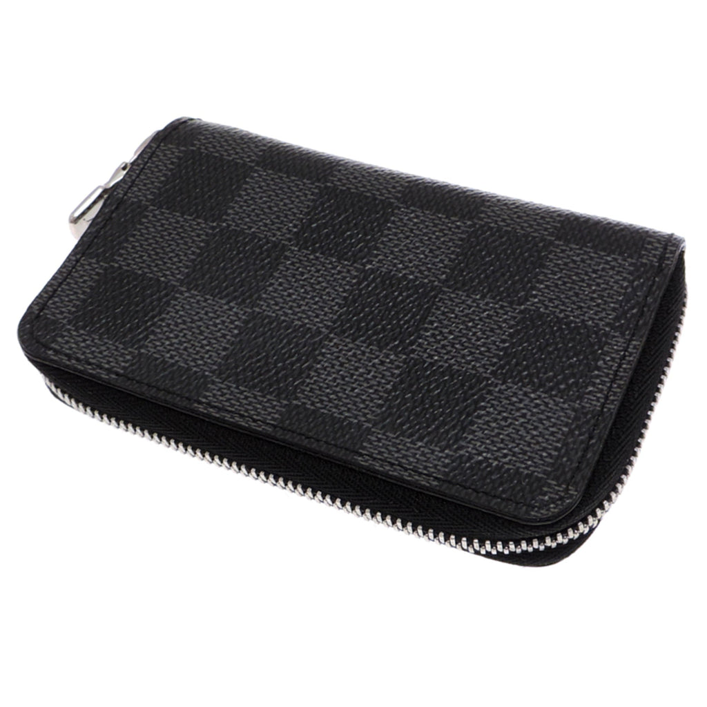 Louis Vuitton Damier Graphite Black Damier Graphite Coin Purse/Coin Case (Pre-Owned)