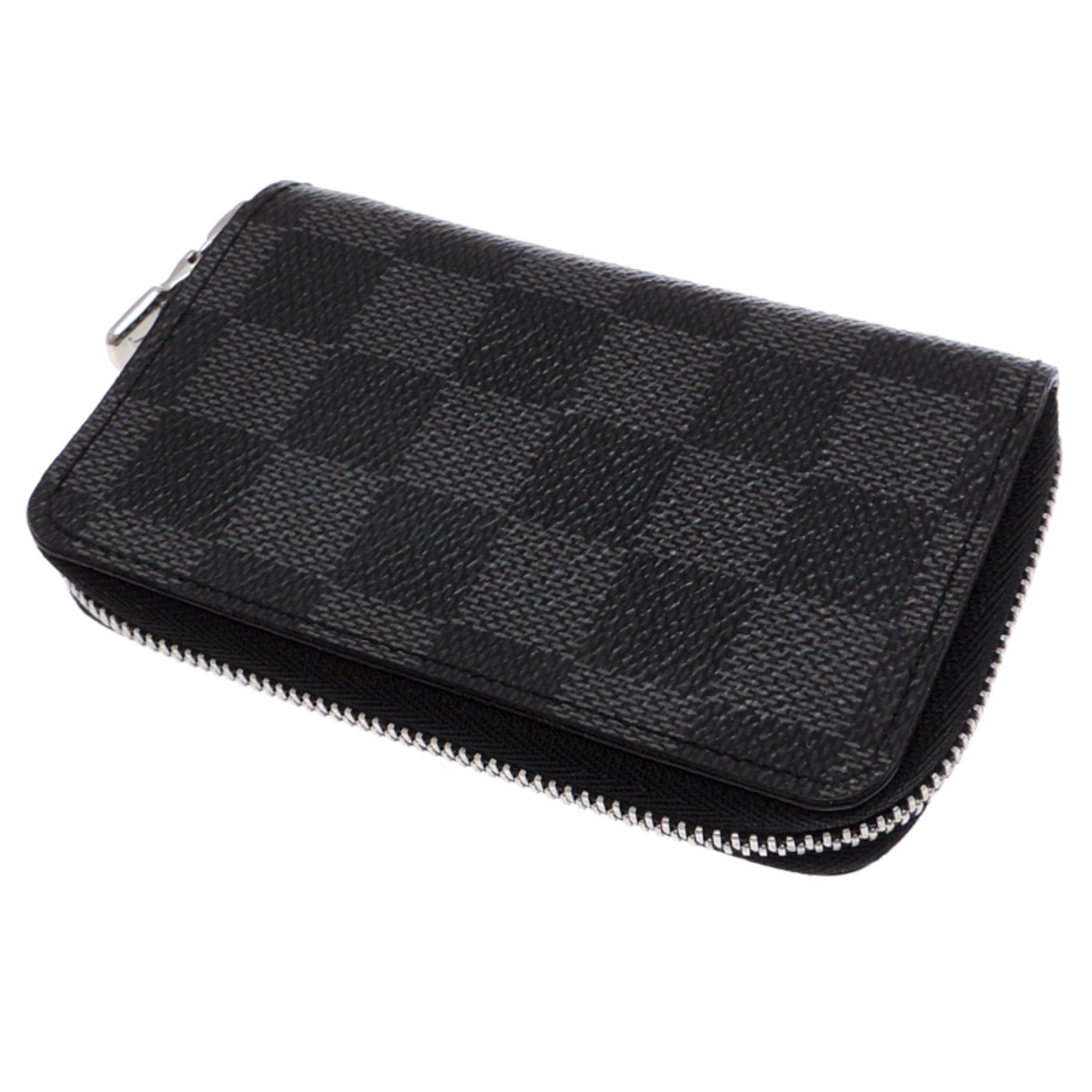 Louis Vuitton Damier Graphite Black Damier Graphite Coin Purse/Coin Case (Pre-Owned)
