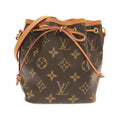 Louis Vuitton Marron Coated Canvas Shoulder Bag (Pre-Owned)