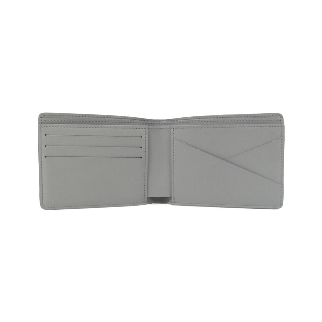 Louis Vuitton Gray Leather Bill Wallet (Bi-Fold) (Pre-Owned)