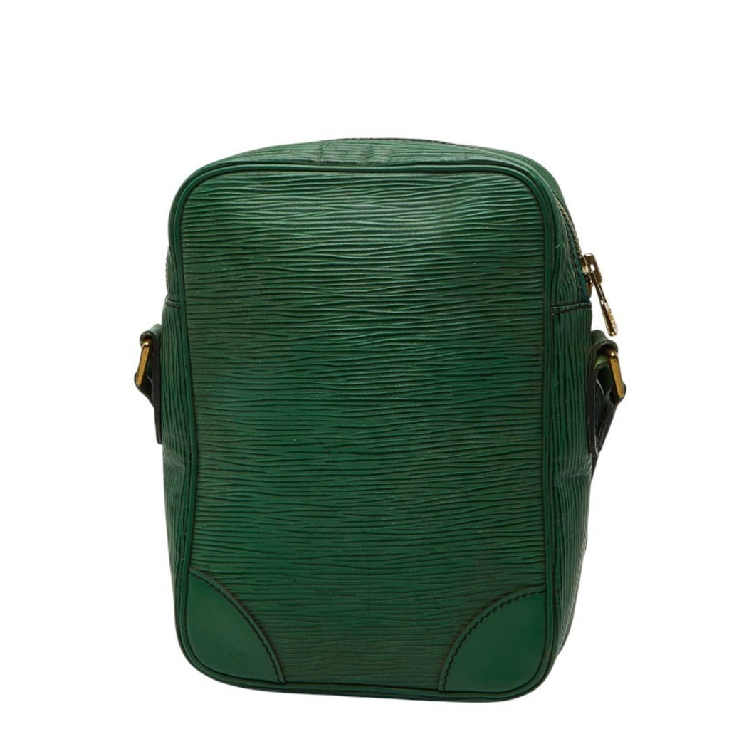 Louis Vuitton Epi Borneo Green Leather Shoulder Bag (Pre-Owned)