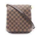 Louis Vuitton Brown Ebene Coated Canvas Leather Shoulder Bag (Pre-Owned)
