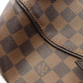 Louis Vuitton Brown Damier Canvas Pvc Leather Handbag (Pre-Owned)
