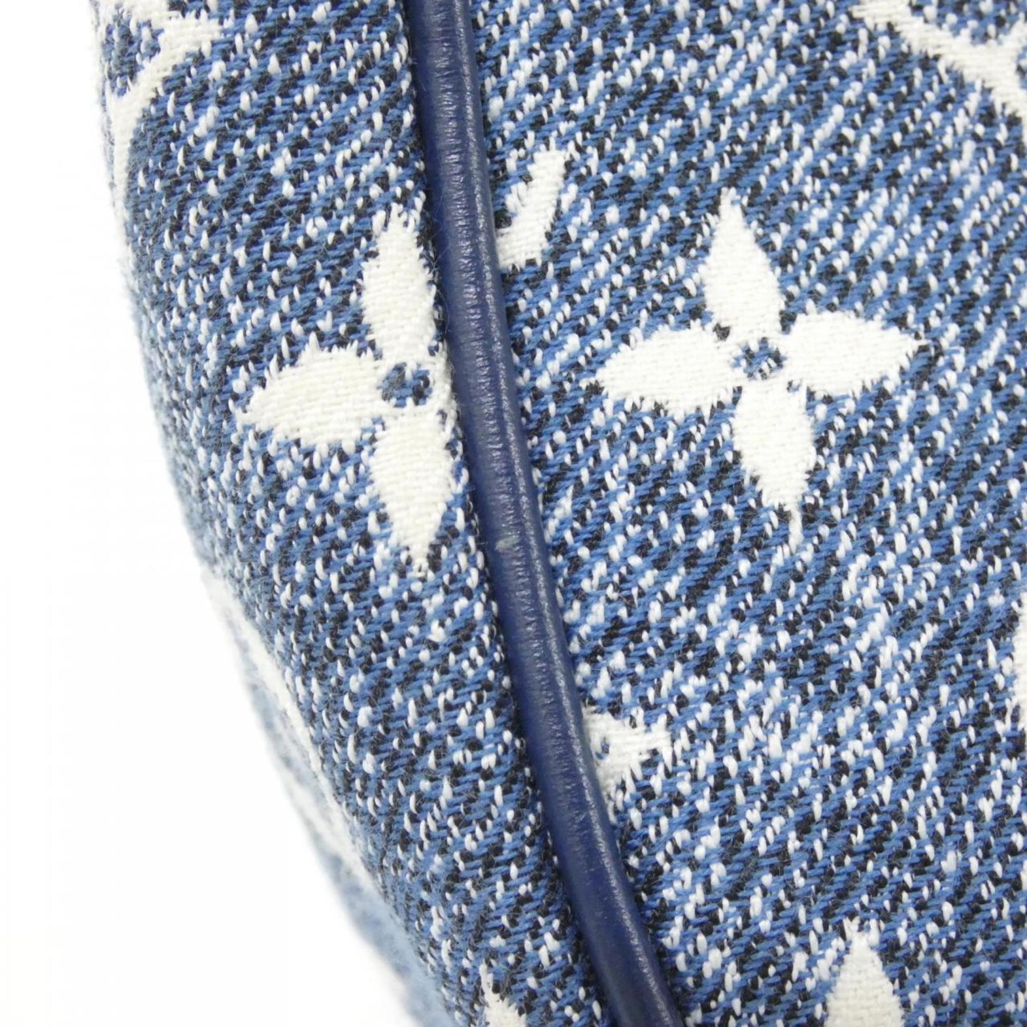 Louis Vuitton Navy Denim Shoulder Bag (Pre-Owned)