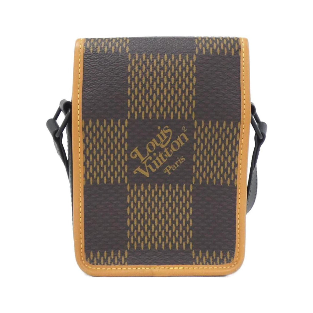 Louis Vuitton Ebene Coated Canvas Shoulder Bag (Pre-Owned)