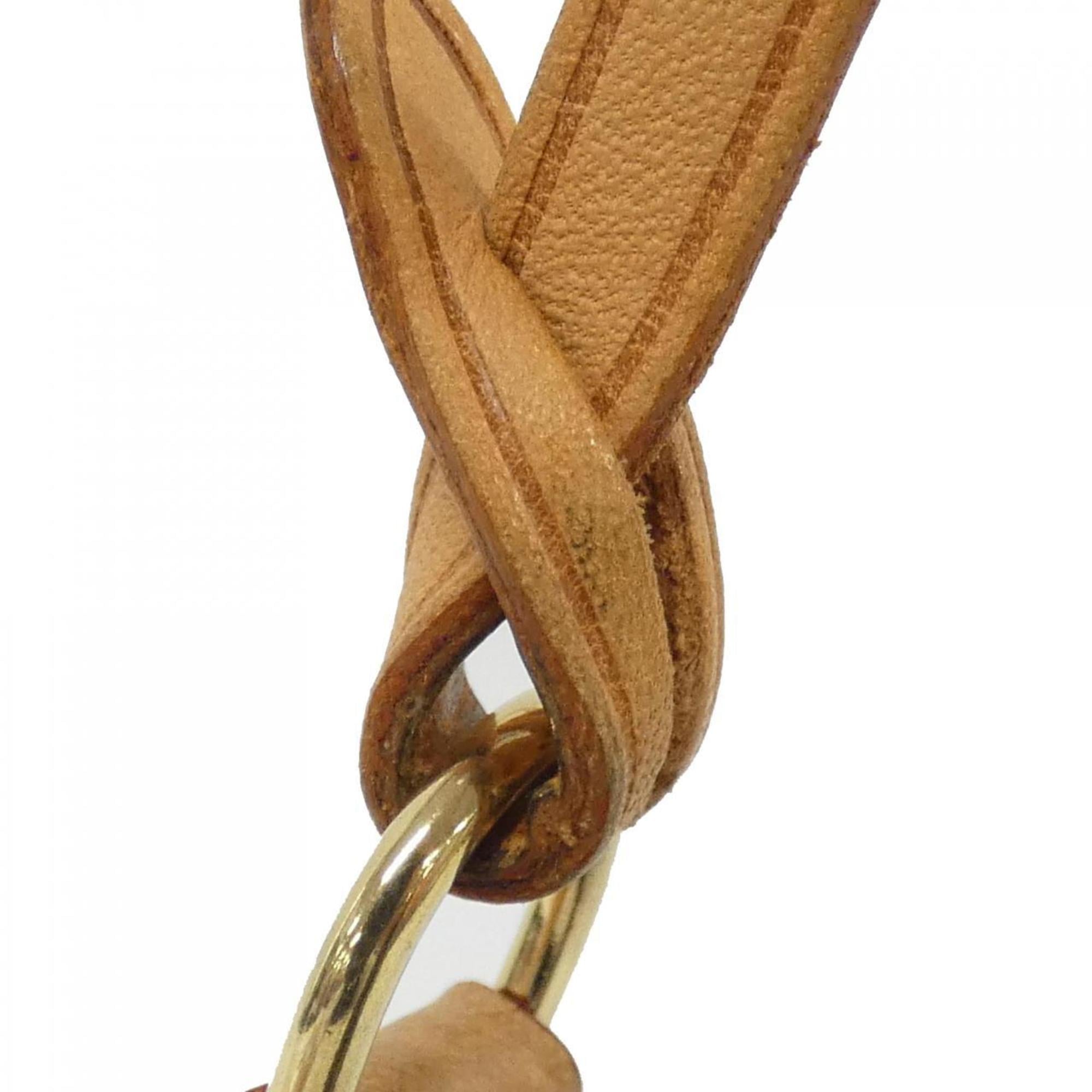 Louis Vuitton Marron Coated Canvas Pouch (Pre-Owned)