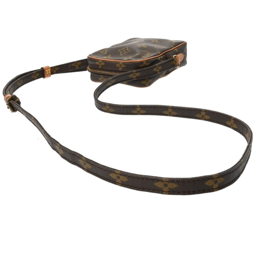 Louis Vuitton Brown Canvas Monogram Shoulder Bag (Pre-Owned)