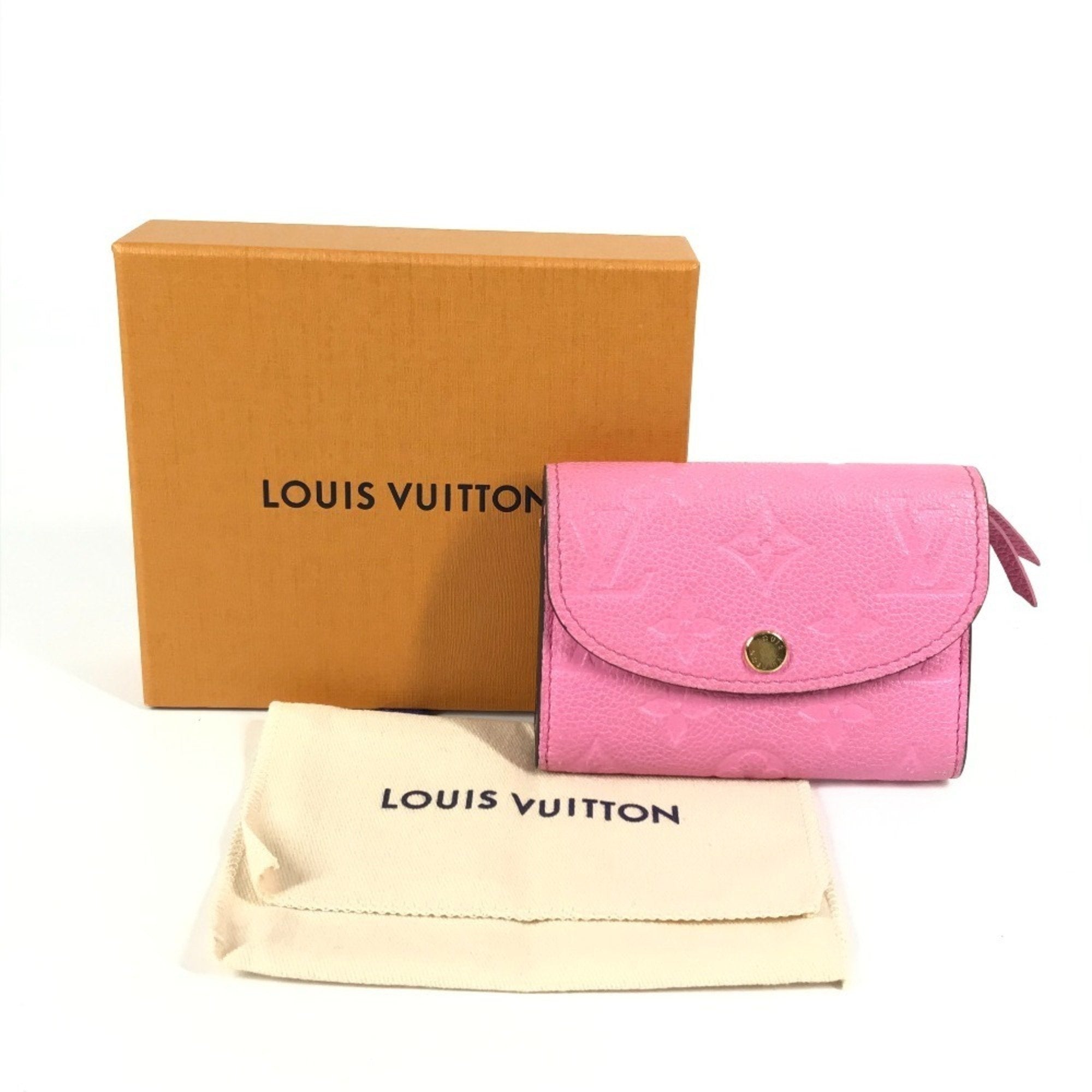Louis Vuitton Monogram Empreinte Pink Monogram Empreinte Wallet (Bi-Fold) (Pre-Owned)