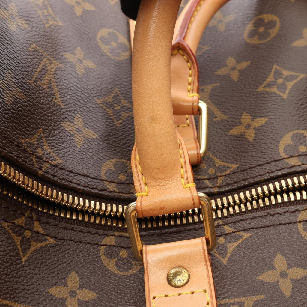 Louis Vuitton Brown Monogram Pvc Leather Boston Bag (Pre-Owned)