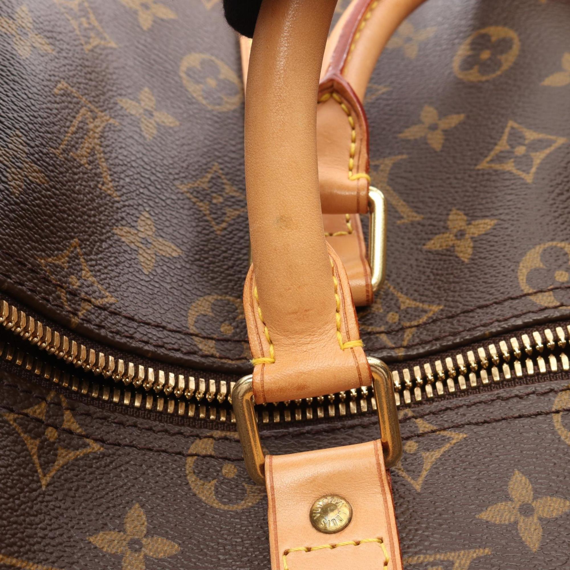Louis Vuitton Brown Monogram Pvc Leather Boston Bag (Pre-Owned)