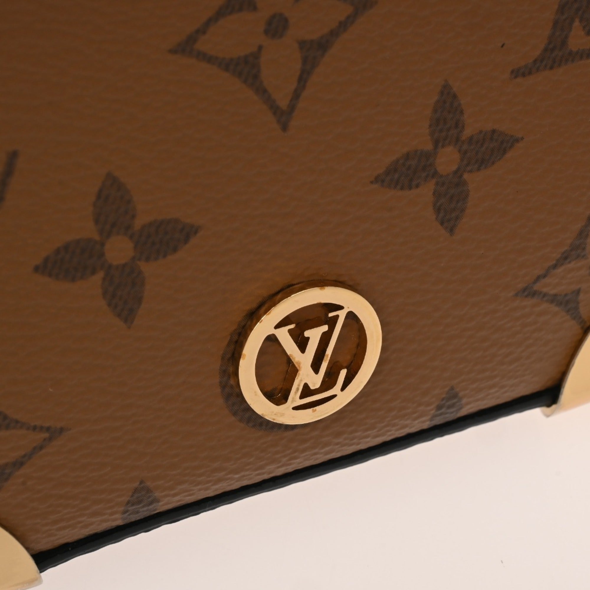 Louis Vuitton Brown Monogram Canvas Shoulder Bag (Pre-Owned)