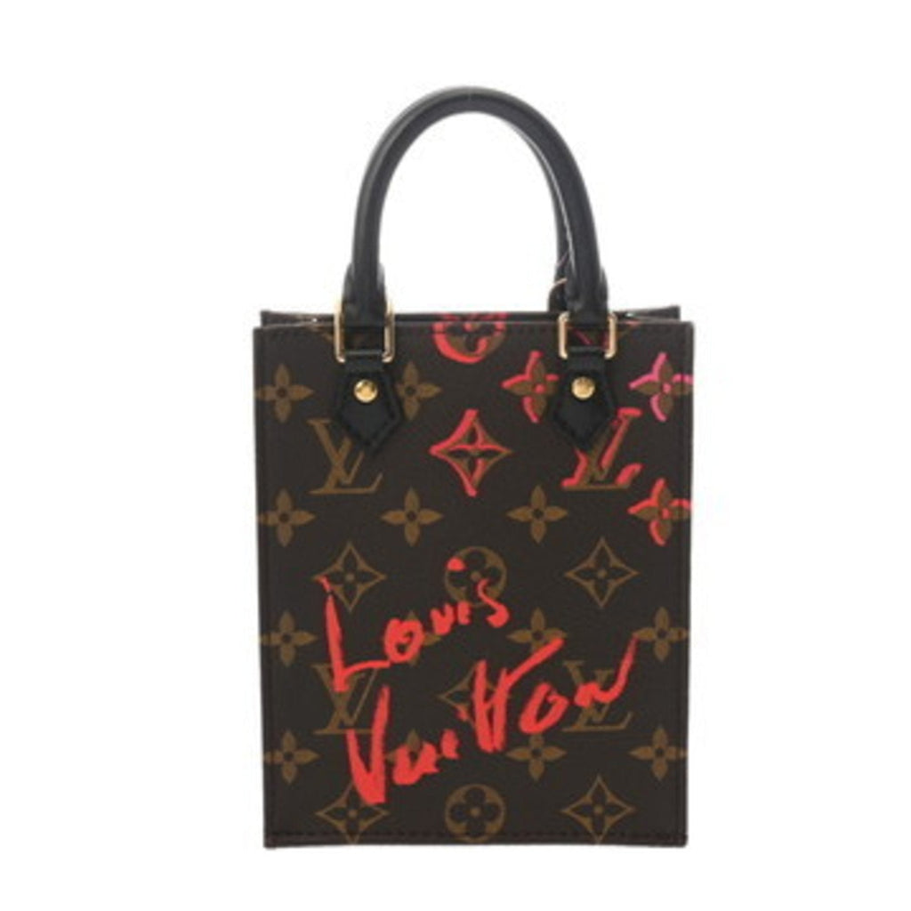 Louis Vuitton Brown Monogram Canvas Handbag (Pre-Owned)