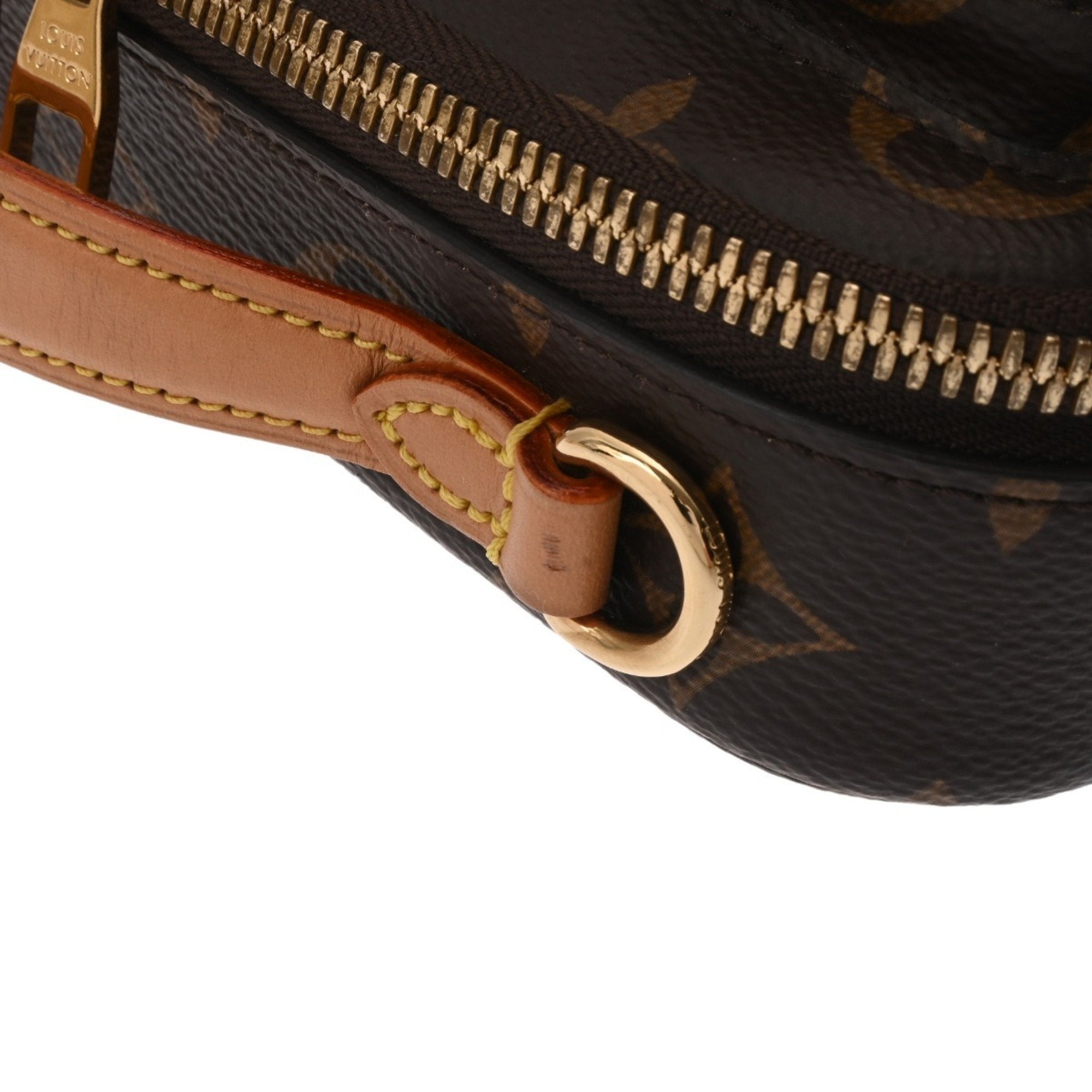 Louis Vuitton Brown Monogram Canvas Shoulder Bag (Pre-Owned)
