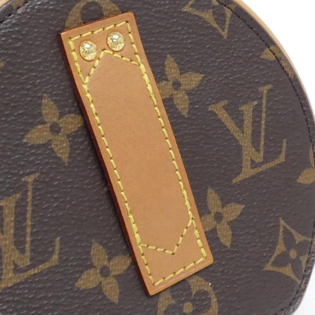 Louis Vuitton Marron Coated Canvas Shoulder Bag (Pre-Owned)