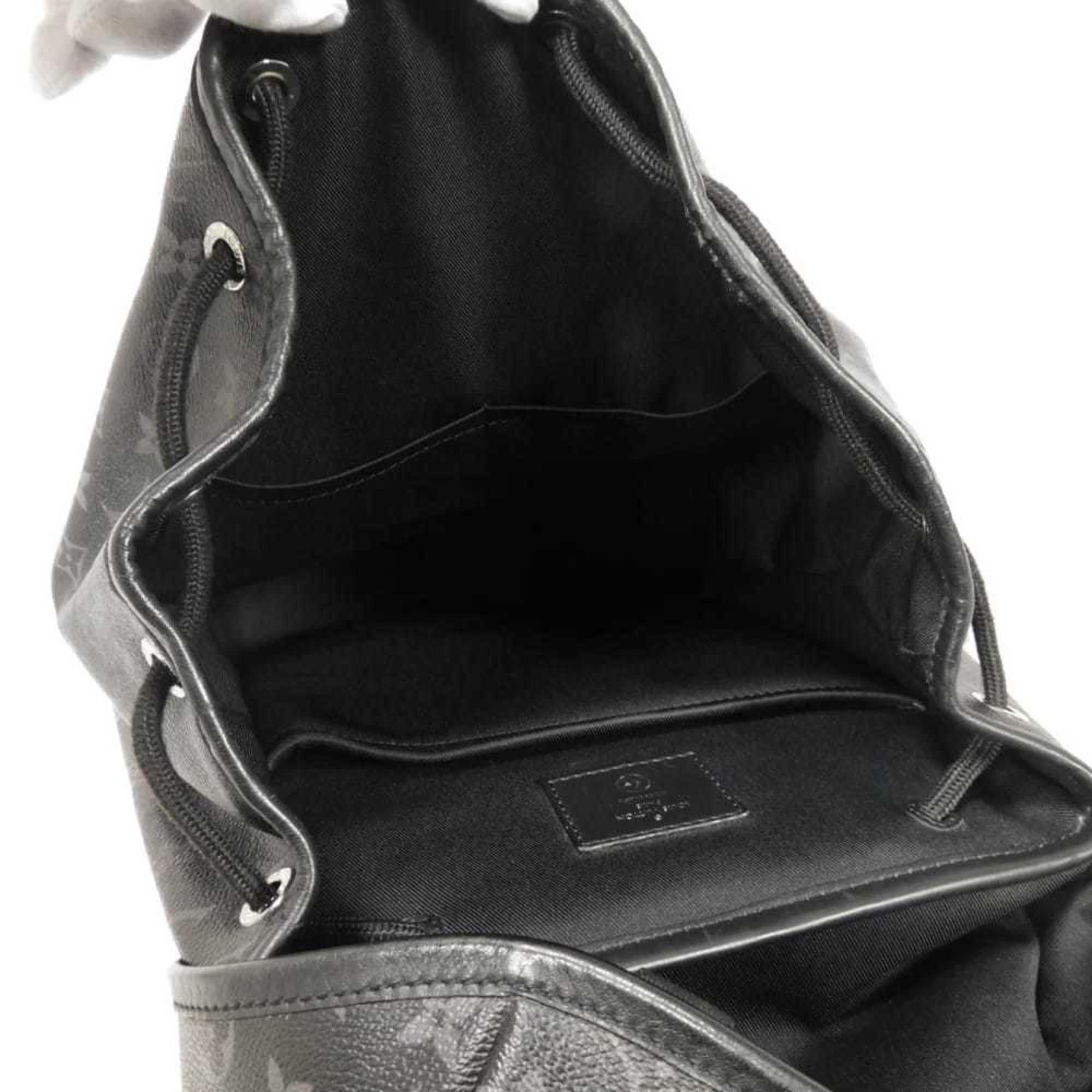 Louis Vuitton Monogram Eclipse Black Noir Monogram Eclipse Backpack (Pre-Owned)