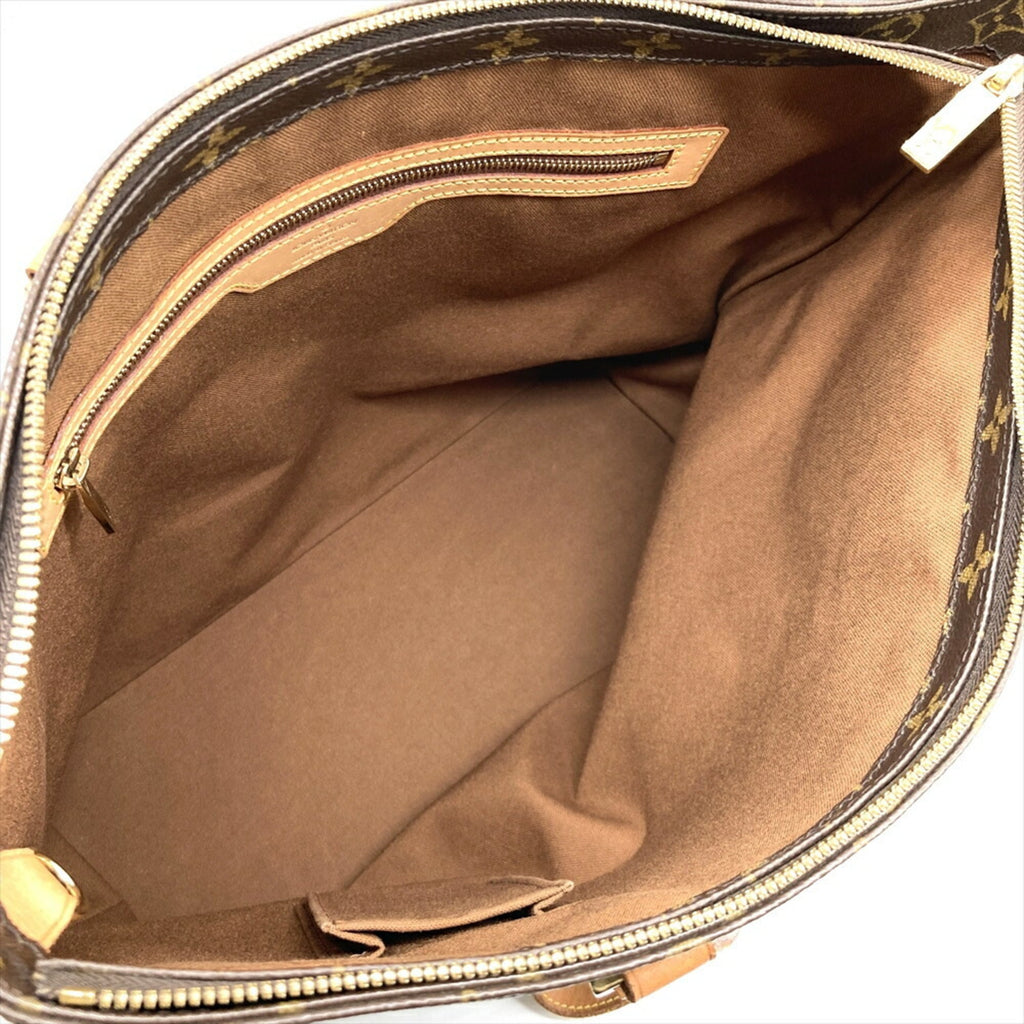 Louis Vuitton Brown Monogram Canvas Shoulder Bag (Pre-Owned)