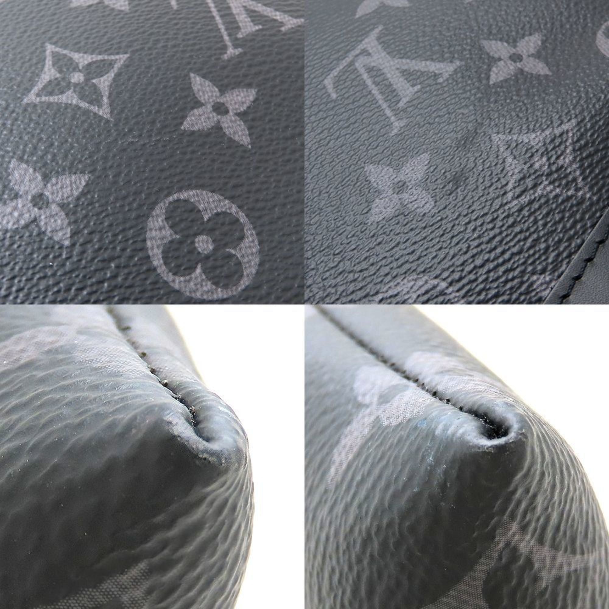 Louis Vuitton Monogram Eclipse Noir Monogram Eclipse Clutch Bag Pochette (Pre-Owned)