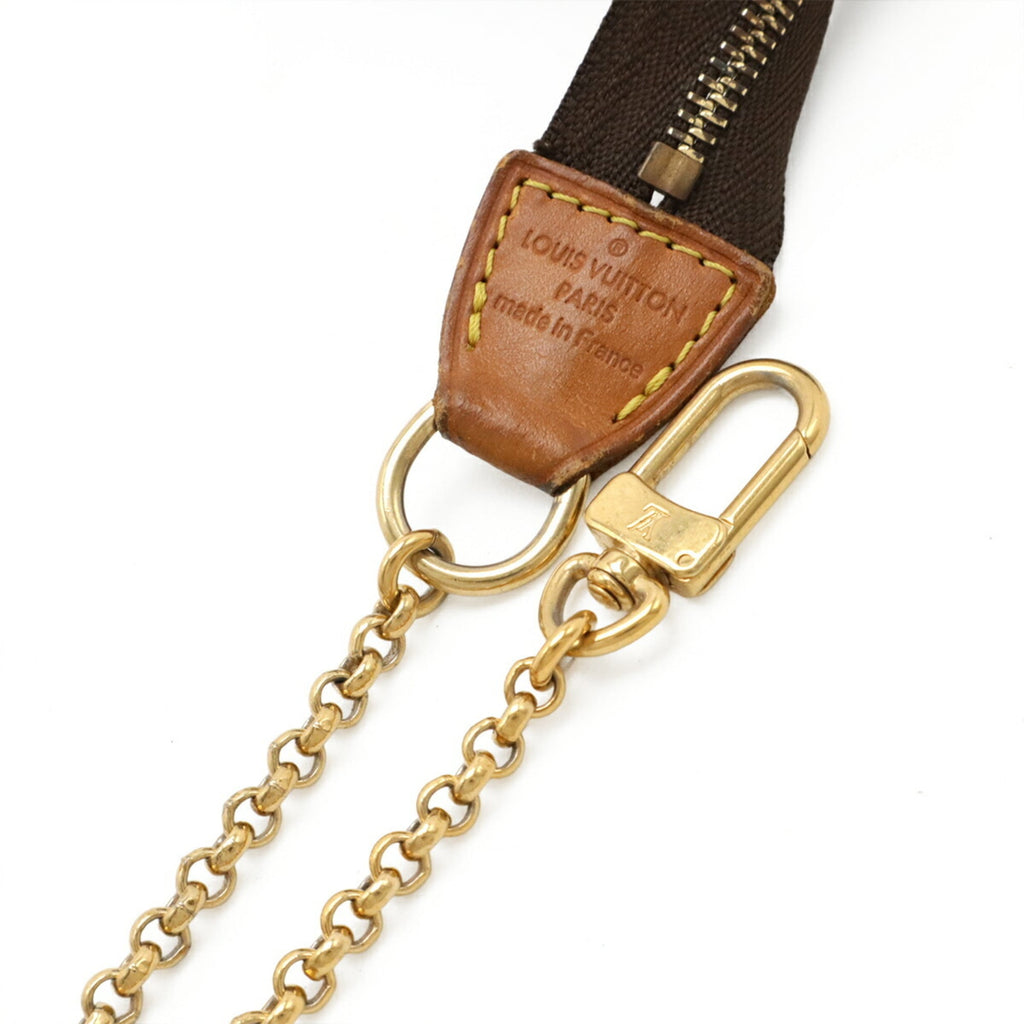 Louis Vuitton Brown Monogram Monogram Handbag Pouch Shoulder Bag (Pre-Owned)